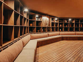 Wayo Manyara Green Camp: Sitzbereich in Lounge