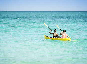 Anantara Medjumbe Island Resort: Seekayak
