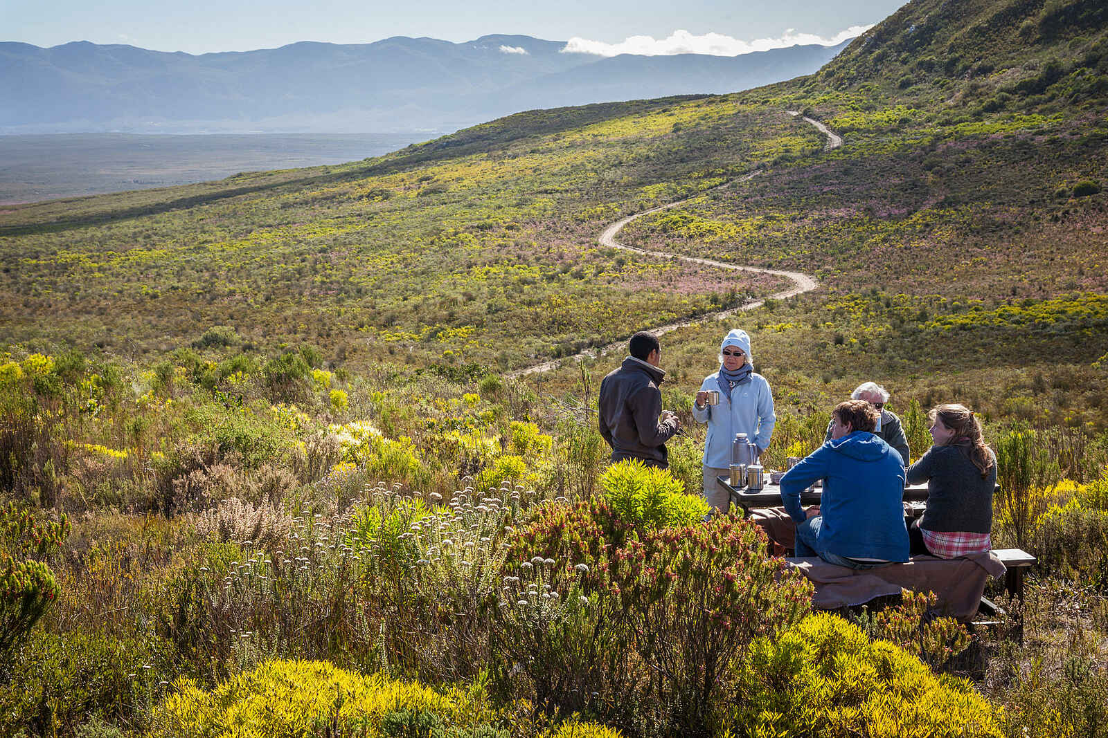 Grootbos Garden Lodge: Beim Picknick Grootbos Garden Lodge: Beim Picknick