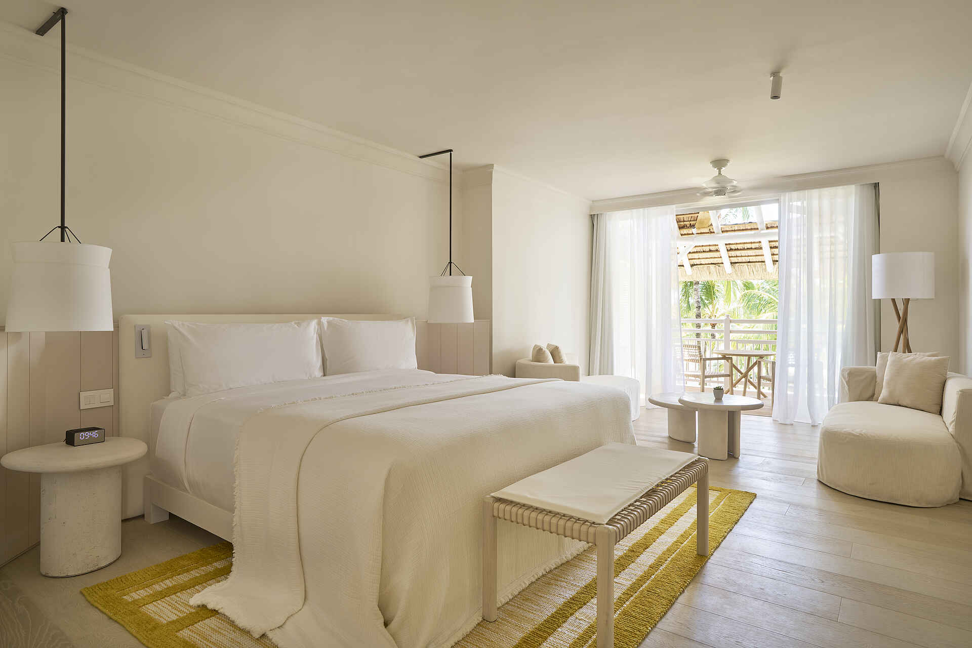 LUX Belle Mare: Schlafzimmer der Grand LUX Suite