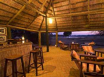 Nsefu Camp: Bar und Lounge