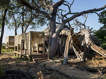 Nxabega Okavango Tented Camp: Eingangsbereich