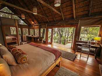 Nxamaseri Island Lodge: Honeymoon Zimmer Nxamaseri Island Lodge: Honeymoon Zimmer