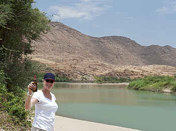 Okahirongo River Camp: Wandern am Kunene Okahirongo River Camp: Wandern am Kunene