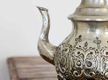 Olive Grove Guesthouse: Teekanne