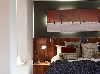 The Olive Exclusive: Namib - Blick ins Schlafzimmer