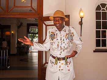 Victoria Falls Hotel: Doorman