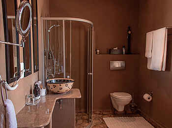 Voigtland Guesthouse: Das Badezimmer