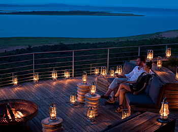 Bumi Hills Safari Lodge: Abendstimmung Bumi Hills Safari Lodge: Abendstimmung