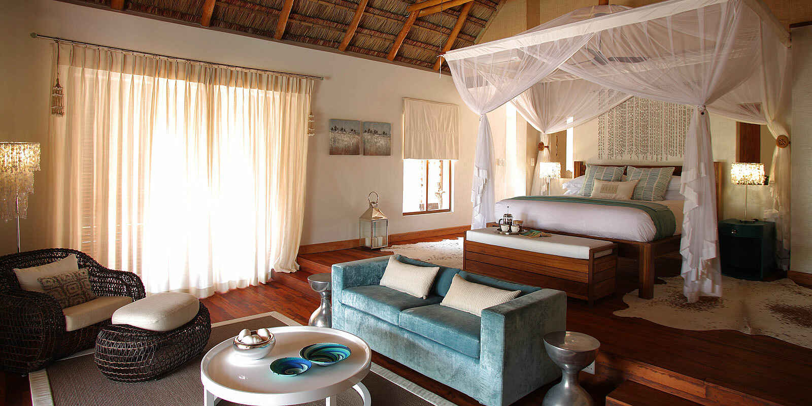 Azura Benguerra Island: Presidential Villa - Schlafzimmer Azura Benguerra Island: Presidential Villa - Schlafzimmer