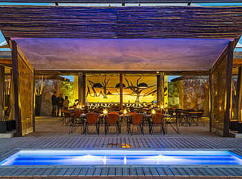 Dead Valley Lodge: Der Pool