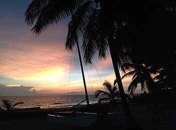 Hotel Tropicana: Sonnenuntergang