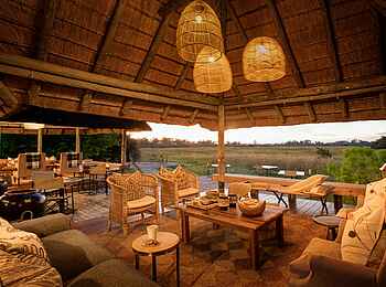 Little Sable Camp: Im Loungebereich Little Sable Camp: Im Loungebereich