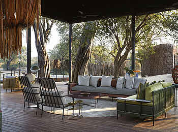 Molori Mashuma Luxury Tented Camp: Auf der Terrasse