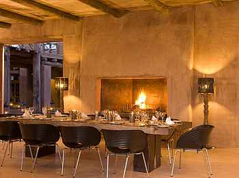 Onguma The Fort: Speisesaal