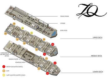 Zambezi Queen: Deckplan
