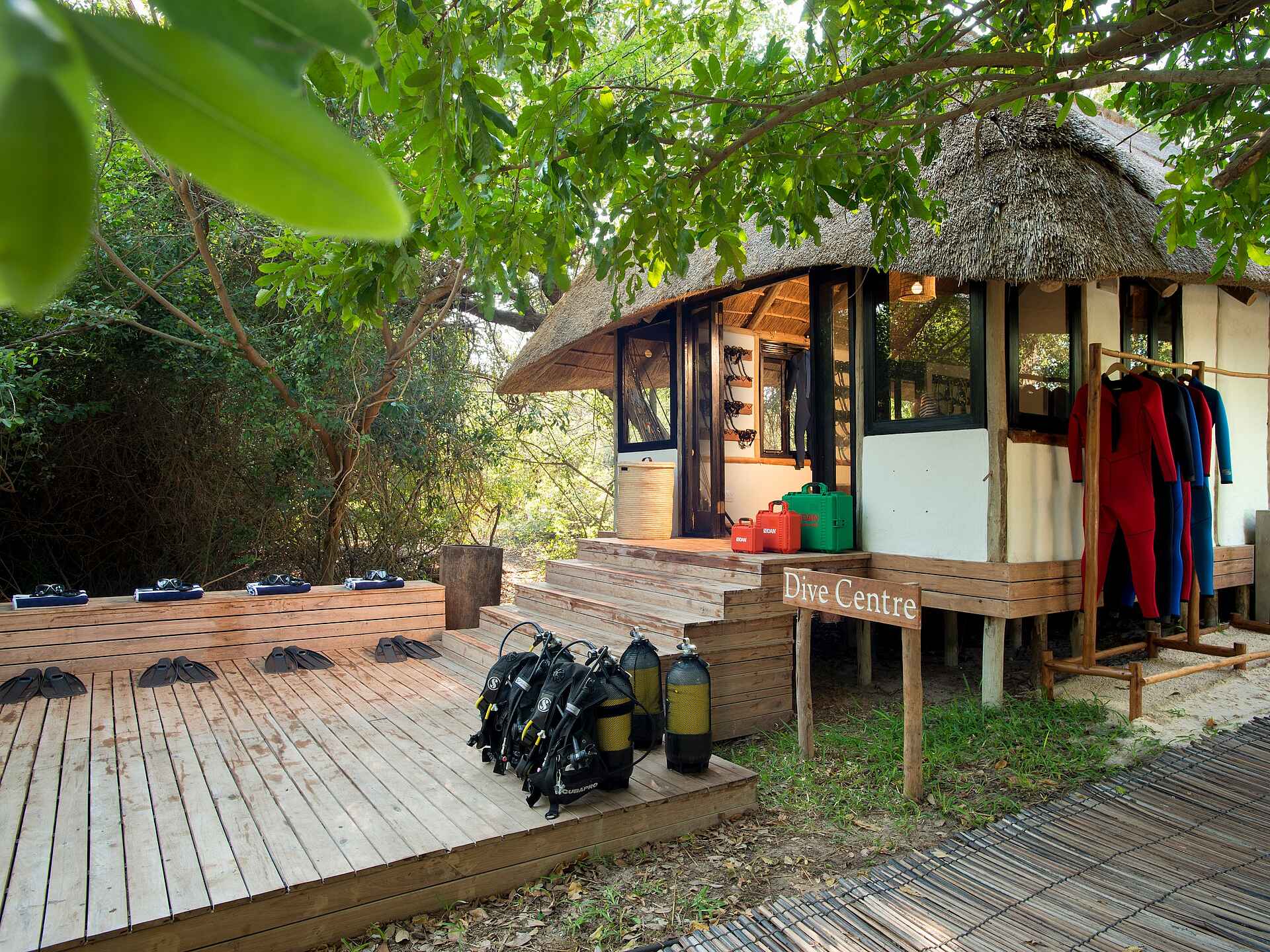 andBeyond Benguerra Island: Tauchcenter andBeyond Benguerra Island: Tauchcenter