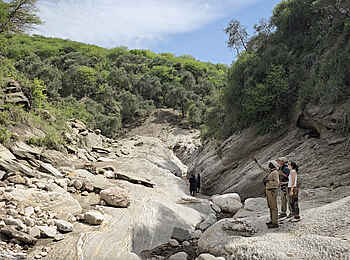 Charlie Sanjan Safari Camp: Entdeckungen in der Schlucht