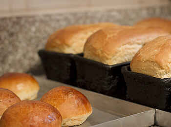 Gibbs Farm: Frisches Brot