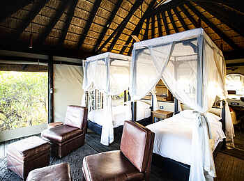 Kings Pool Camp: Family Tent Twinbetten