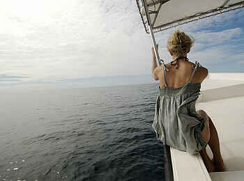 Kinondo Kwetu: Bootsfahrt