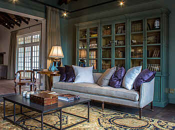 La Clé Lodge: In der Lounge La Clé Lodge: In der Lounge