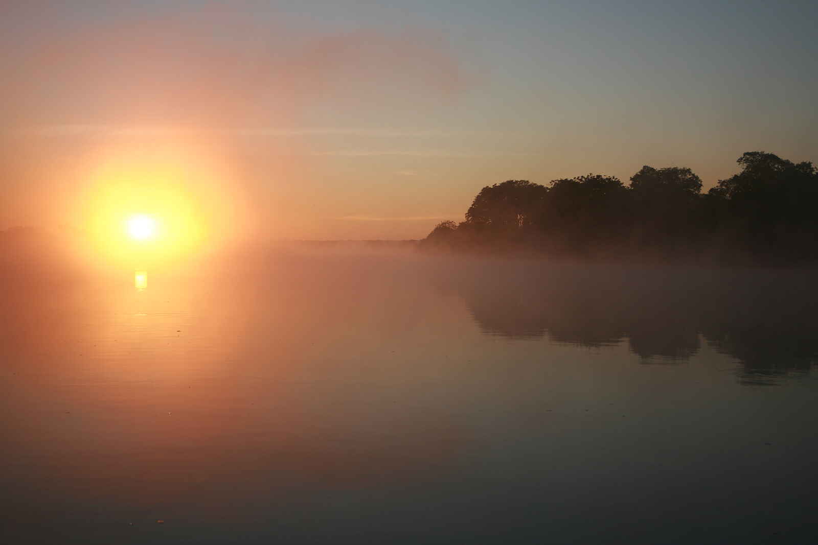 Leopard Lodge: Morgennebel Leopard Lodge: Morgennebel