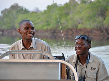 Leopard Lodge: Zwei Guides Leopard Lodge: Zwei Guides