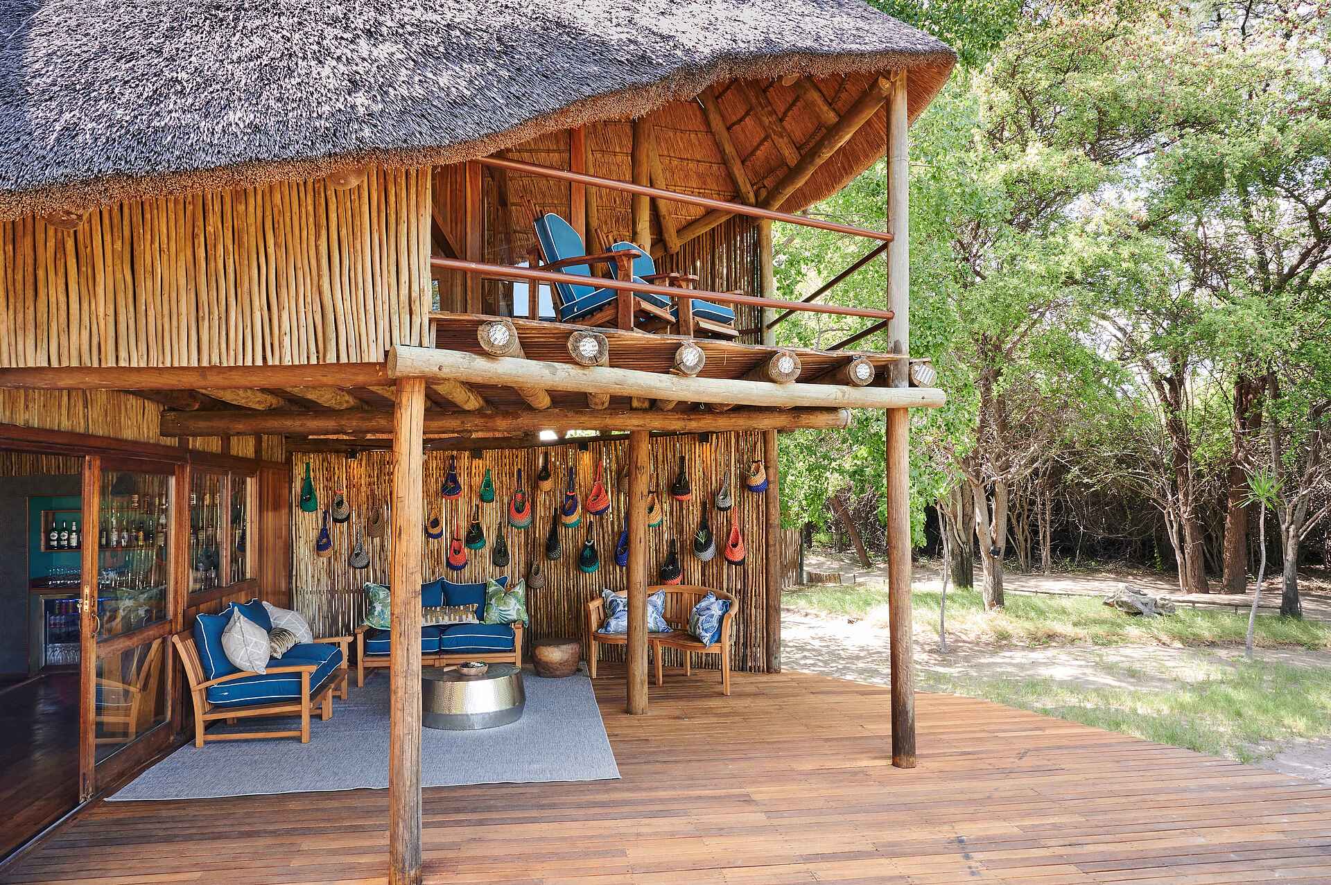 Leroo la Tau Lodge: Loungeecke