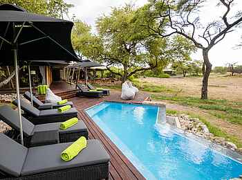 Onguma Tented Camp: Poolbereich