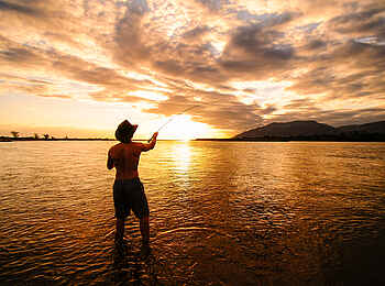 Royal Zambezi Lodge: Angeln