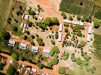 Sanctuary Swala: Das Camp von oben