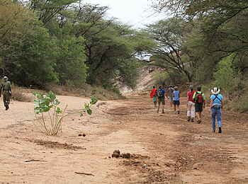 Sarara Camp: Wanderung in der Wildnis Sarara Camp: Wanderung in der Wildnis