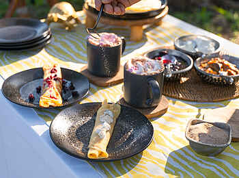 The Last Word Kitara Lodge: Ein ansprechendes Frühstück The Last Word Kitara Lodge: Ein ansprechendes Frühstück