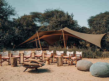 Wayo Manyara Green Camp: Feuerstelle