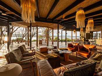 Wilderness Magashi Peninsula: Die Lounge im Zentralbereich