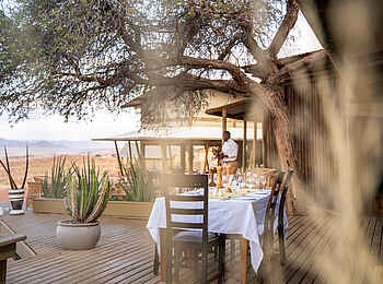 Wolwedans Dune Camp: Lunch Wolwedans Dune Camp: Lunch