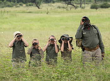 Somalisa Acacia Camp: Kids auf Tour