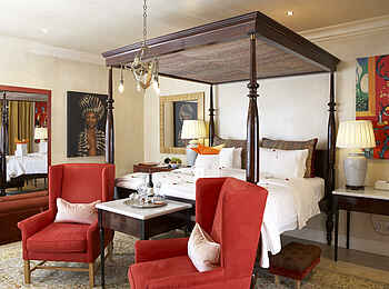 Birkenhead House: Ein Superior Zimmer mit Himmelbett Birkenhead House: Ein Superior Zimmer mit Himmelbett