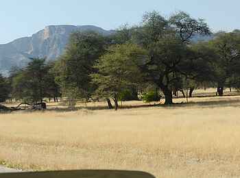 Fort Sesfontein: Die abwechslungsreiche Landschaft