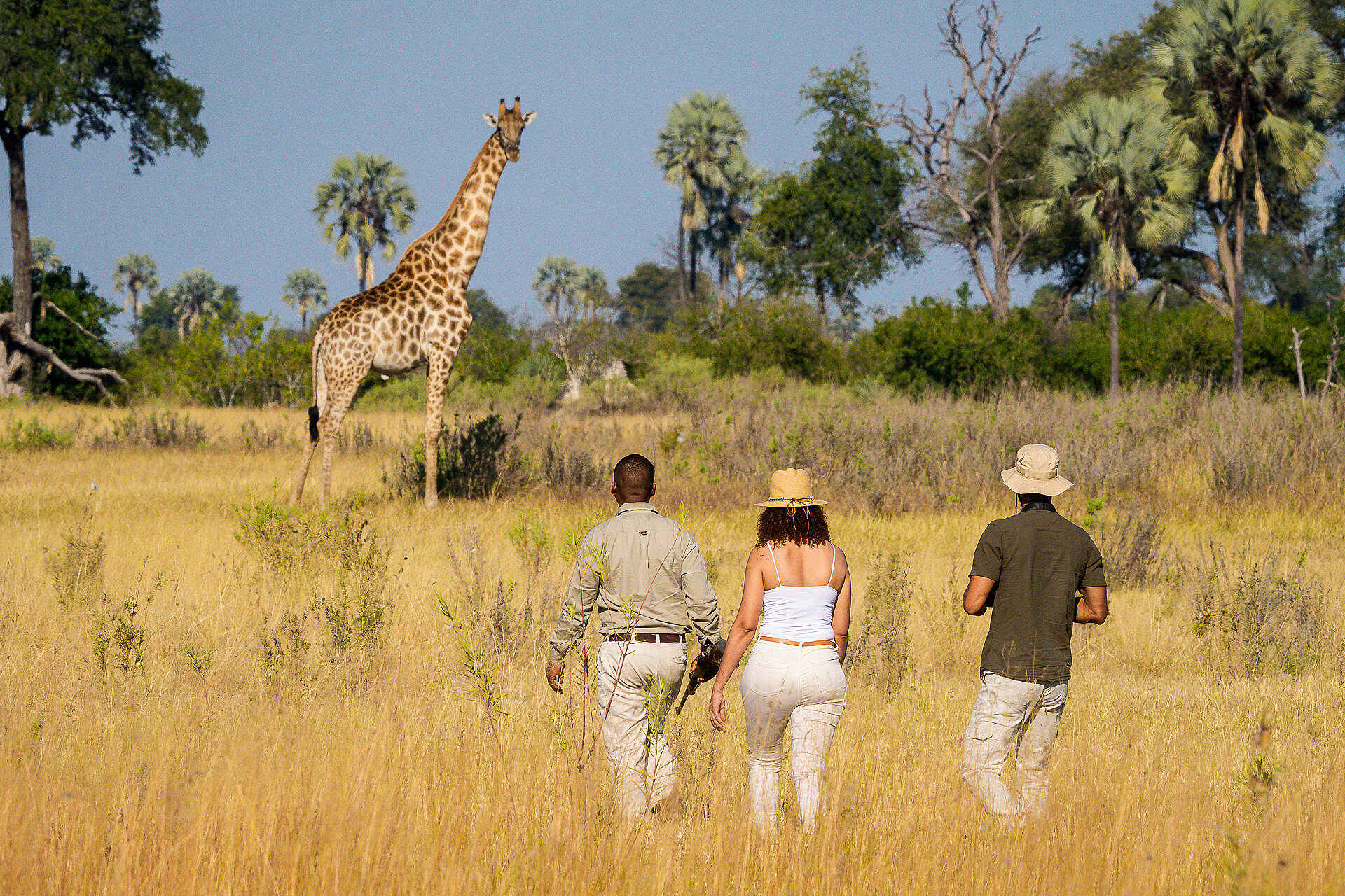 Kanana-Nyana-Camp: Walking Safari