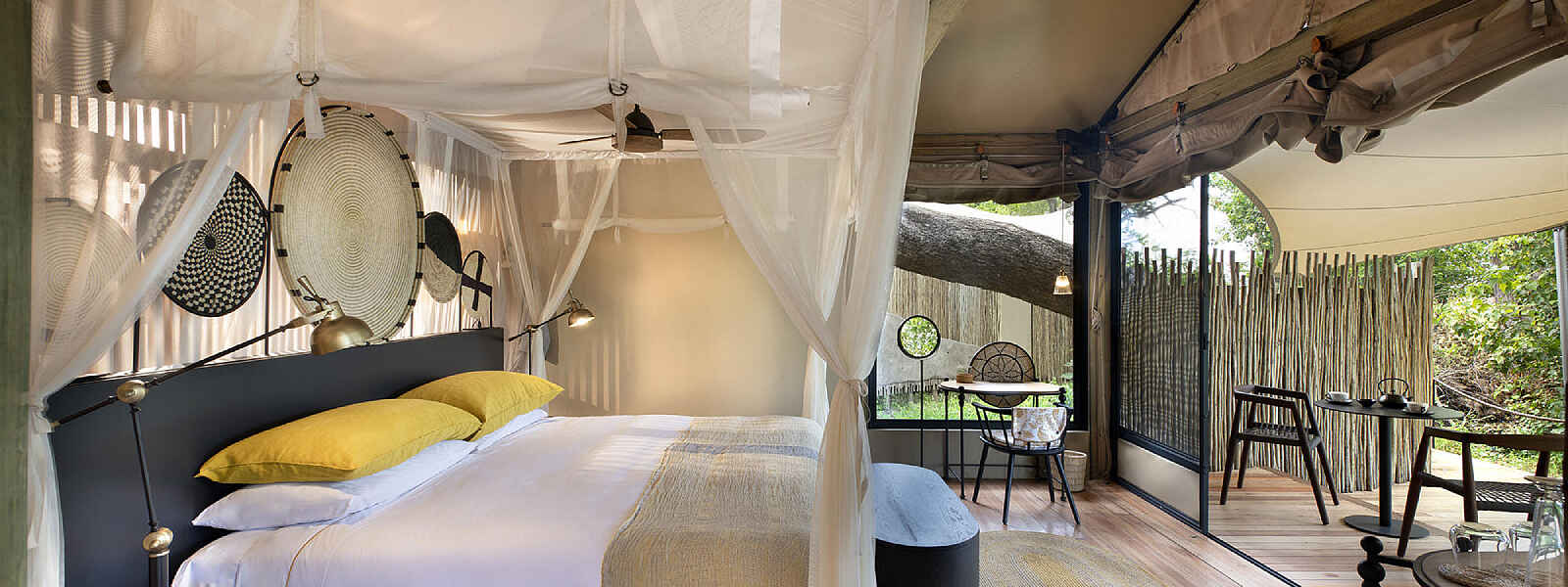 Khwai Leadwood: Schlafzimmer Khwai Leadwood: Schlafzimmer