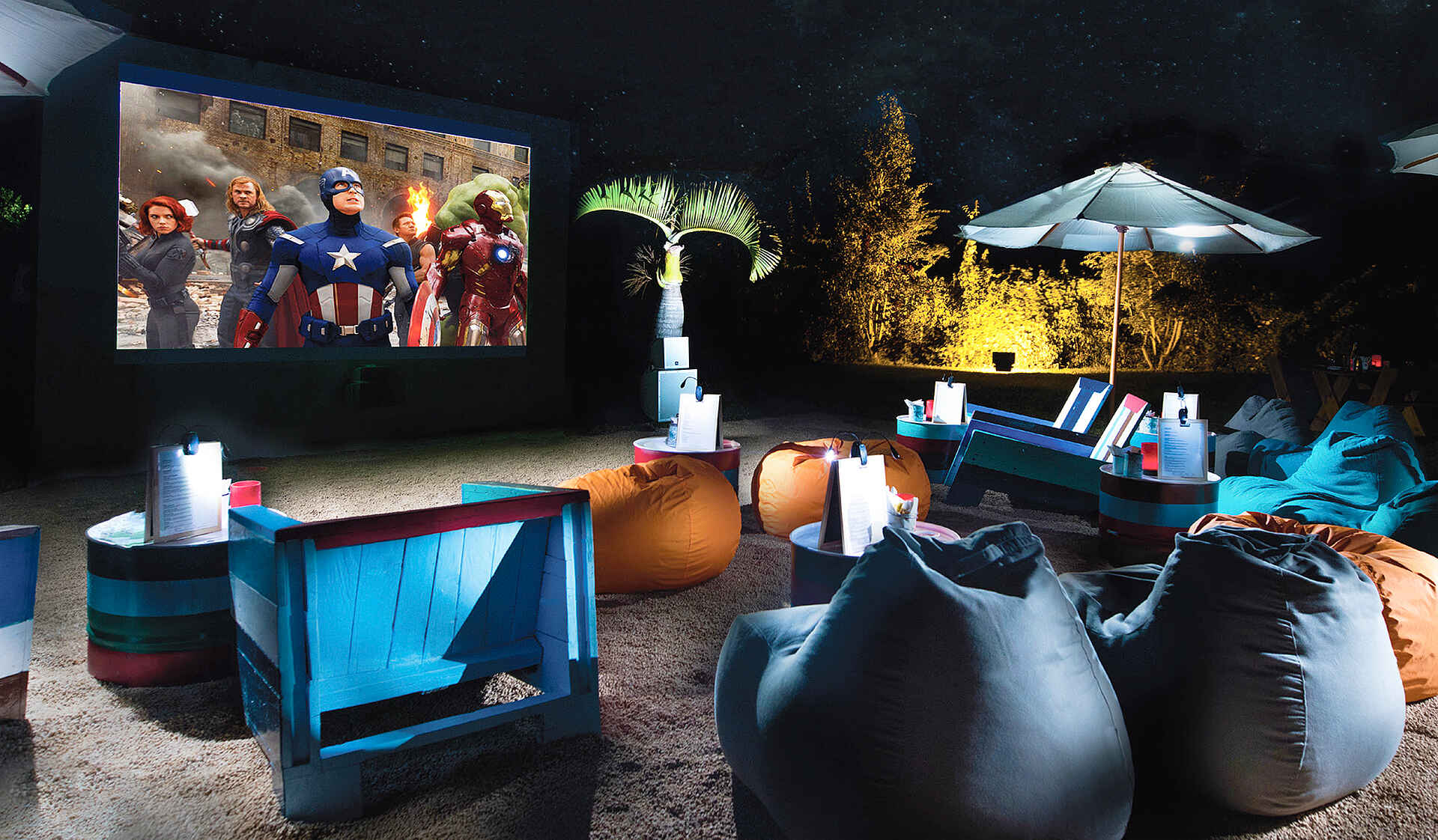 Shanti Maurice Resort & Spa: Ein Open Air Kino