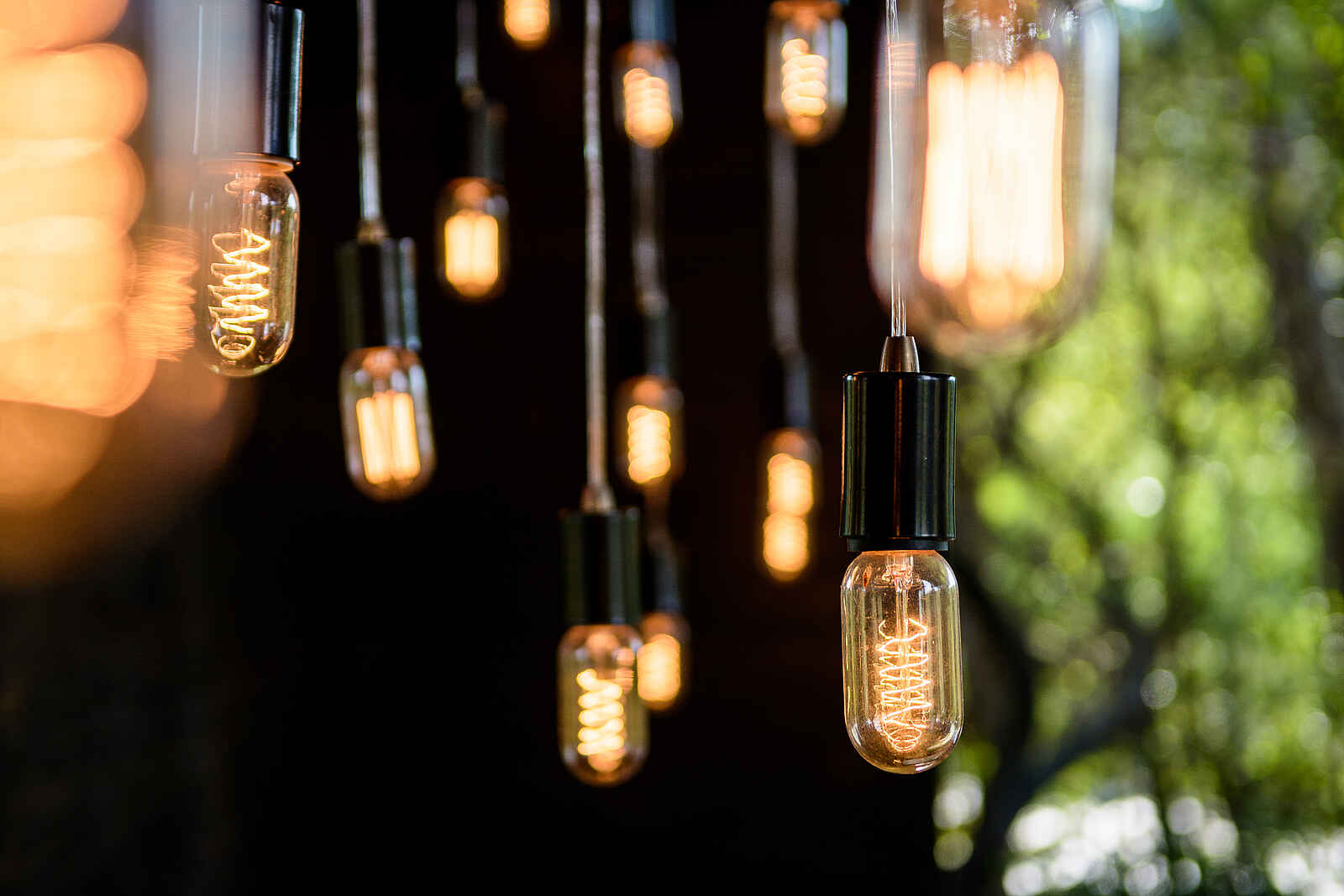 Singita Sweni Lodge: Retro Glühbirnen Singita Sweni Lodge: Retro Glühbirnen