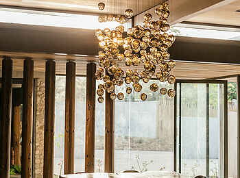 Cheetah Plains Mvula House: Blick aus dem Esszimmer Cheetah Plains Mvula House: Blick aus dem Esszimmer