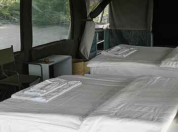 Lobolo Camp: Einzelbetten