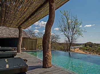Singita Ebony Lodge: Privater Pool der Ebony Villa Singita Ebony Lodge: Privater Pool der Ebony Villa
