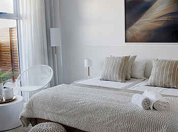 Swakopmund Luxury Suites: Standard Beach Bett