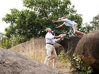 Mkombes House Lamai: Sprung vom Felsen