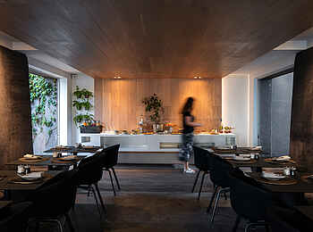 POD Camps Bay Boutique Hotel: Speisebereich